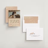 "Destination Dream" - Save the Dates in Sand by Inkblot Design - Assembled