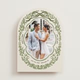 "Charm" - Save the Dates in Olive by Elly - Front