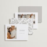 "Venice" - Save the Dates in Cloud by Kate Ahn - Back of Card Options