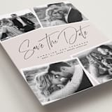 "Our collage" - Save the Dates in Vanilla by Lea Delaveris - Detail