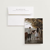 "Together Forever" - Save the Dates in Powder by Carolyn MacLaren - Save the Date with Envelope