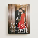 "Love Song" - Save the Dates in Snow by Pixel and Hank - Front