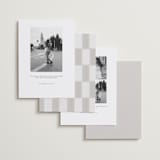 "Love Song" - Save the Dates in Snow by Pixel and Hank - Back of Card Options