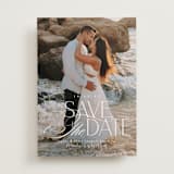 "Novella" - Save the Dates in Pearl by Brooke Chandler - Front