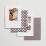 "Novella" - Save the Dates in Pearl by Brooke Chandler - Back of Card Options