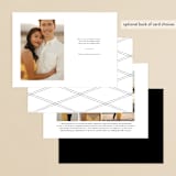 "the classic" - Save the Dates in Cloud by Carolyn Nicks - Back of Card Options