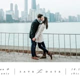 "the classic" - Save the Dates in Cloud by Carolyn Nicks - Detail