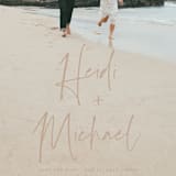 "Melrose" - Save the Dates in Stone by Roxy Cervantes - Detail