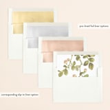 "giorno dell'amore" - Save the Dates in Opal by Erin Hodges - Envelope Liner Options