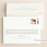 "Polished" - Save the Dates in Onyx by kelli hall - FREE Recipient Addressing