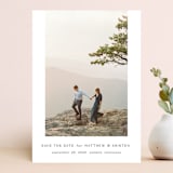 "Horizon" - Save the Dates in Cloud by Jenna Holcomb - Front