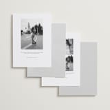 "Namesake" - Save the Dates in Snow by Angela Thompson - Back of Card Options