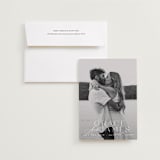 "Namesake" - Save the Dates in Snow by Angela Thompson - Save the Date with Envelope