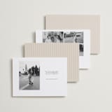 "espresso" - Save the Dates in Chantilly by Pippa Shaw - Back of Card Options