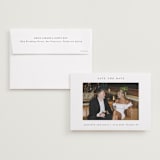 "espresso" - Save the Dates in Chantilly by Pippa Shaw - Save the Date with Envelope