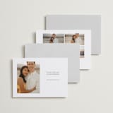 "Namesake" - Save the Dates in Snow by Angela Thompson - Back of Card Options