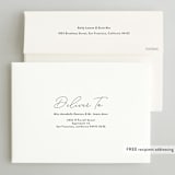 "Modern Edge" - Save the Dates in Slate by Laura Hamm - FREE Recipient Addressing