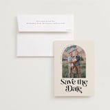 "RETRO ARCH" - Save the Dates in Desert by Morgan Kendall - Save the Date with Envelope