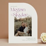 "Modern Display" - Save the Dates in Lavender by Cass Loh - Front
