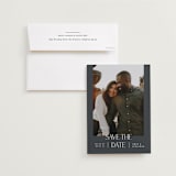 "passionate" - Save the Dates in Midnight by Pixel and Hank - Save the Date with Envelope