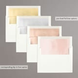 "ohagi" - Save the Dates in Peach by chocomocacino - Envelope Liner Options