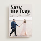 "Fun colors" - Save the Dates in Midnight by Yaling Hou Suzuki - Front