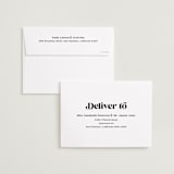 "Fun colors" - Save the Dates in Midnight by Yaling Hou Suzuki - FREE Recipient Addressing