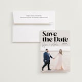 "Fun colors" - Save the Dates in Midnight by Yaling Hou Suzuki - Save the Date with Envelope