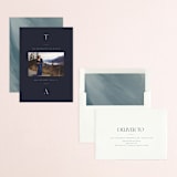 "Wide Shot" - Save the Dates in Midnight by Heather Cairl - Assembled
