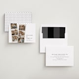 "Photo Strips" - Save the Dates in Dovetail by Amy Payne - Assembled