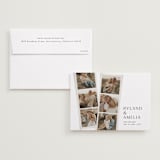 "Photo Strips" - Save the Dates in Dovetail by Amy Payne - Save the Date with Envelope
