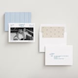 "Opening Titles" - Save the Dates in Lake by Robert and Stella - Assembled