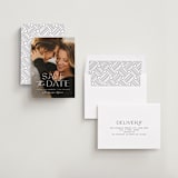 "canele" - Save the Dates in Lace by Carly Reed Walker - Assembled