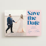 "Fun colors" - Save the Dates in Petal by Yaling Hou Suzuki - Front