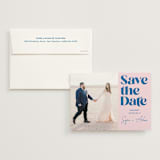"Fun colors" - Save the Dates in Petal by Yaling Hou Suzuki - Save the Date with Envelope