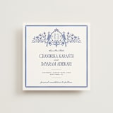 "Tapestry" - Save the Dates in Cobalt by Jenna Holcomb - Front