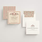 "Tapestry" - Save the Dates in Garnet by Jenna Holcomb - Assembled