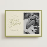 "rory" - Save the Dates in Olive by Ellen Schlegelmilch - Front