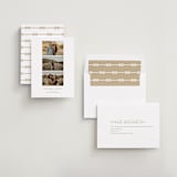 "Modern minimalism" - Save the Dates in Driftwood by Alexandra Cohn - Assembled