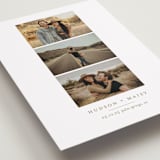 "Modern minimalism" - Save the Dates in Driftwood by Alexandra Cohn - Detail
