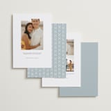 "Breathtaking" - Save the Dates in Moonstone by Olivia Raufman - Back of Card Options