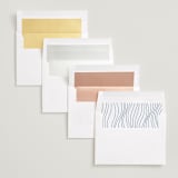 "Breathe love" - Save the Dates in Wave by Yuliya Evseeva - Envelope Liner Options