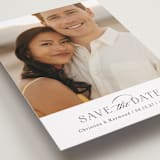 "Eternal Flame" - Save the Dates in Onyx by Mansi Verma - Detail