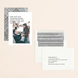 "Modern Statement" - Save the Dates in Ink by Jennifer Lew - Assembled