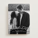 "Subtle Rise" - Save the Dates in Snowfall by Lauren Chism - Front