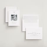 "Simple Edge" - Save the Dates in Cloud by Amy Kross - Assembled