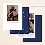 "Firefly Mason Jar" - Save the Dates in Midnight by Shannon Chen of Four Wet Feet Studio - Back of Card Options