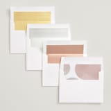 "Ornamental arch" - Save the Dates in Ecru by Creo Study - Envelope Liner Options