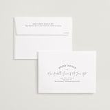 "Ellipse" - Save the Dates in Obsidian by Jennifer Postorino - FREE Recipient Addressing