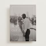 "In Frame" - Save the Dates in Lace by Sarah Cohn - Front